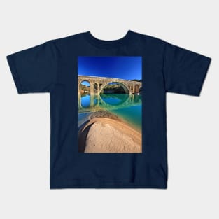 Katafylli - Avlaki bridge (before the flood) Kids T-Shirt